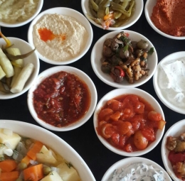 Entrées variées